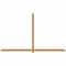Ekena Millwork Eugene Smooth Timber Gable Bracket, Western Red Cedar, 108"W x 63"H x 1 1/2"D x 3 1/2"F, 14/12 Pitch GBW108X63X0204EUG00SWR - alternate 1